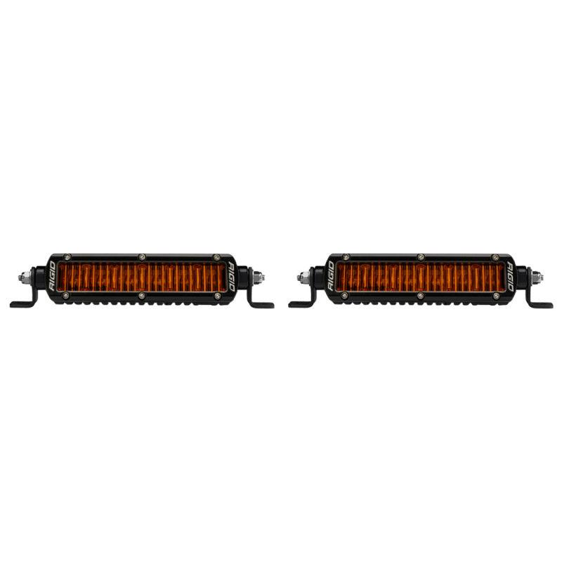 Rigid Industries SR-Series SAE 6in. w/ Amber PRO Lens (Pair) - Corvette Realm