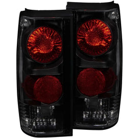 ANZO 1982-1994 Chevrolet S-10 Taillights Dark Smoke