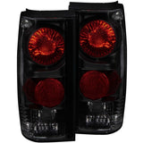 ANZO 1982-1994 Chevrolet S-10 Taillights Dark Smoke