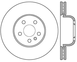 StopTech Slotted & Drilled Sport Brake Rotor - Corvette Realm