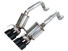 Load image into Gallery viewer, AWE Tuning 05-07 C6 Chevrolet Corvette 6.0L Touring Edition Axleback Exhaust w/ Diamond Black Tips