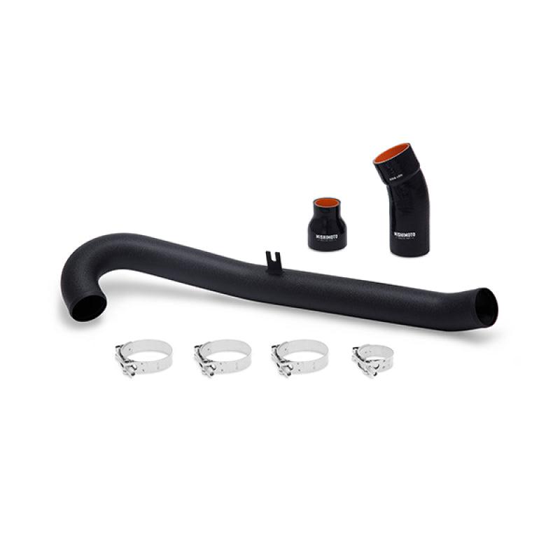 Mishimoto 2014+ Ford Fiesta ST Hot-Side Intercooler Pipe Kit - Wrinkle Black - Corvette Realm