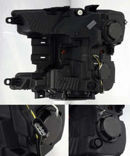 Load image into Gallery viewer, AlphaRex 18-20 Ford F-150 LUXX Style Projector Headlights Alpha Black w/Activation Light/DRL - Corvette Realm