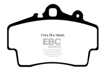 Load image into Gallery viewer, EBC 97-99 Porsche Boxster (Cast Iron Rotors only) 2.5 Redstuff Front Brake Pads - Corvette Realm