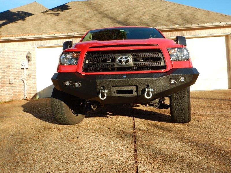 DV8 Offroad 07-13 Toyota Tundra Front Bumper - Corvette Realm