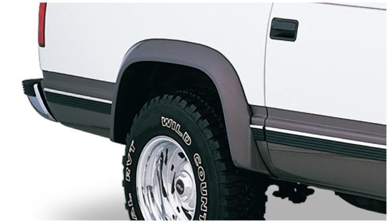 Bushwacker 88-99 Chevy C1500 Extend-A-Fender Style Flares 4pc - Black - Corvette Realm