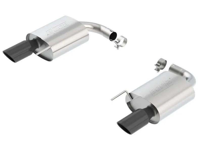 Borla 15-17 Mustang GT 2.5" pipe Axle-Back Exhaust 4" tip Black Chrome