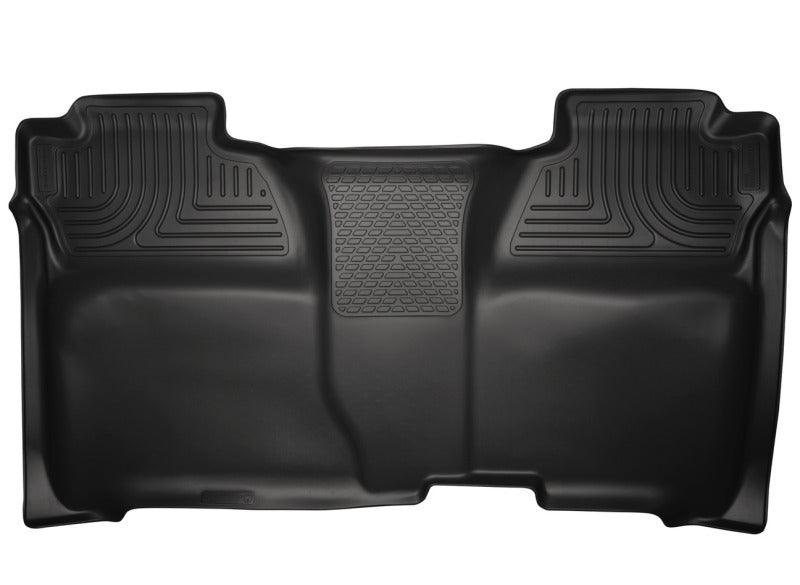 Husky Liners 14 Chevrolet Silverado 1500/GMC Sierra 1500 WeatherBeater Black 2nd Seat Floor Liners - Corvette Realm