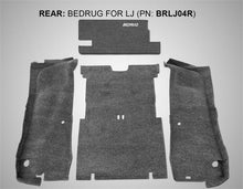 Load image into Gallery viewer, BedRug 03-06 Jeep LJ Unlimited Rear 4pc Cargo Kit (Incl Tailgate &amp; Tub Liner) - Corvette Realm