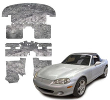 Load image into Gallery viewer, DEI 90-05 Mazda Miata NA &amp; NB Under Carpet Interior Insulation Kit - 1/2in Thick - Corvette Realm