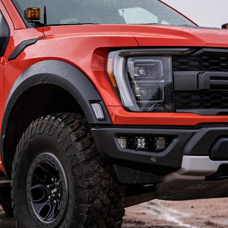 Rigid Industries 2021+ Ford Raptor Triple Fog Lights Kit - Corvette Realm