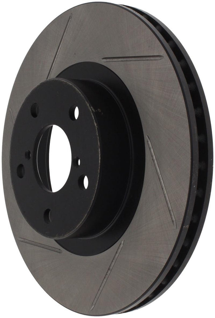 StopTech Power Slot 00-05 Legacy / 7/98-08 Impreza Front Right Sportstop Slotted Rotor - Corvette Realm