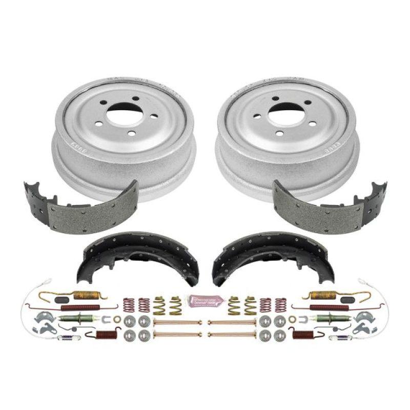 Power Stop 98-09 Ford Ranger 4WD (w/10in Drum) Rear Autospecialty Drum Kit - Corvette Realm