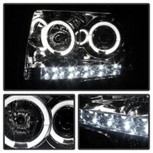 Load image into Gallery viewer, Spyder Ford F150 09-14 Projector Headlights Halogen Model- LED Halo LED Smke PRO-YD-FF15009-HL-SM - Corvette Realm