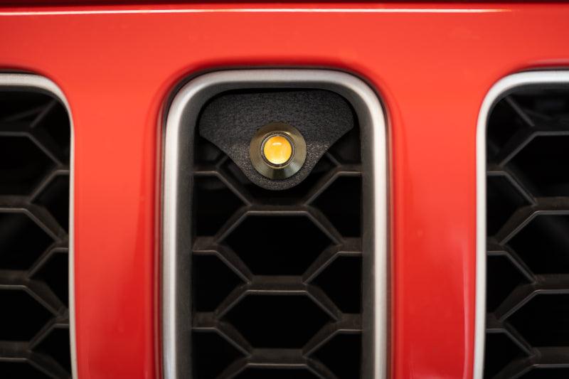 DV8 Offroad 2018+ Jeep JL Grill Amber Marker Lights - Corvette Realm