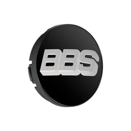 BBS Center Cap 70.6mm Black/Silver (5-tab)