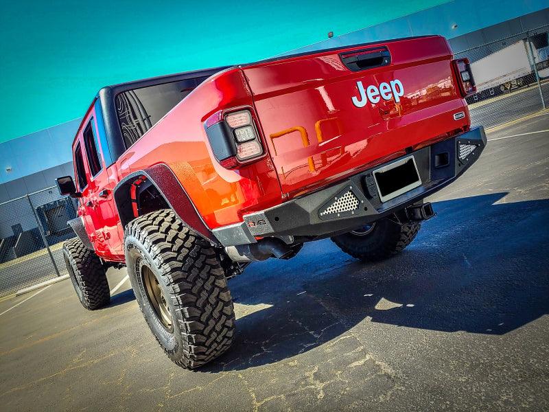 DV8 Offroad 2018+ Jeep Gladiator Rear Bumper - Corvette Realm