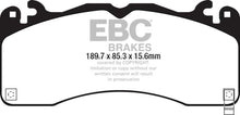 Load image into Gallery viewer, EBC 15+ Ford Mustang 5.0 Performance Pkg Yellowstuff Front Brake Pads - Corvette Realm