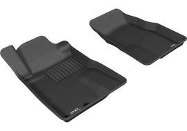 3D MAXpider 2005-2009 Ford Mustang Kagu 1st Row Floormat - Black - Corvette Realm