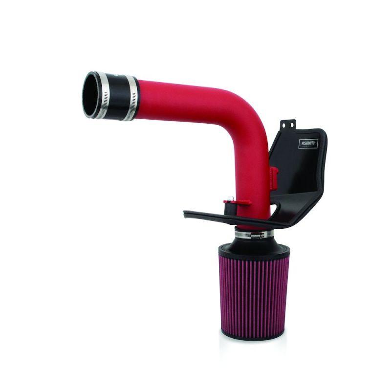 Mishimoto 08+ Subaru WRX/STi Performance Cold Air Intake Kit - Wrinkle Red - Corvette Realm