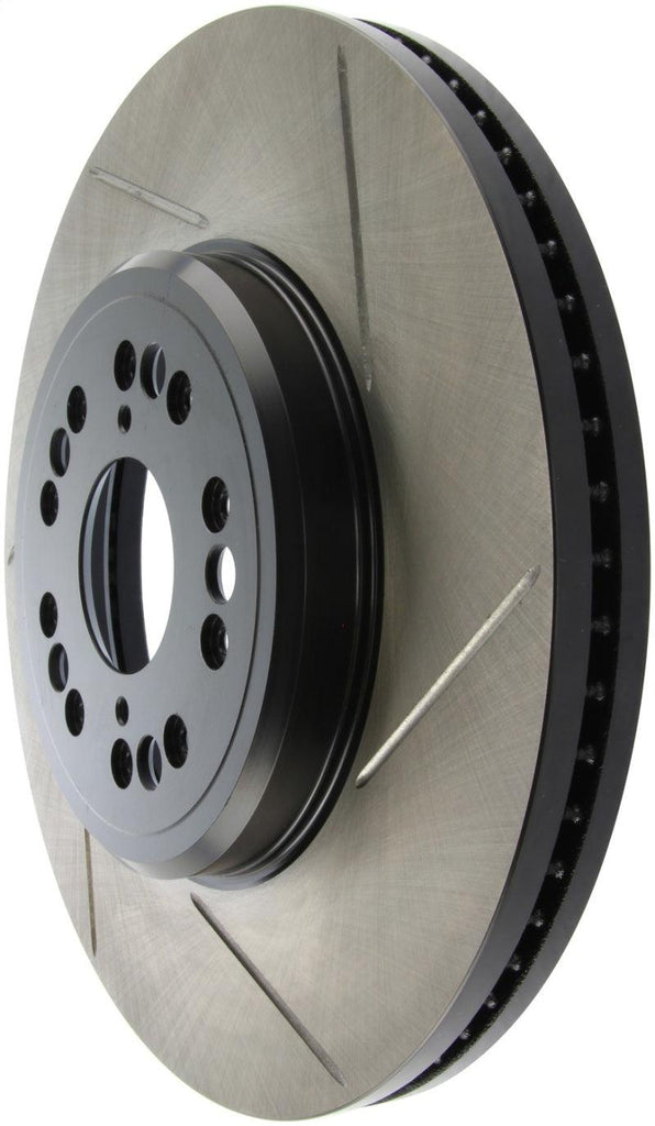 StopTech Power Slot 95-00 Lexus LS400/LS430/LS460/LS600h L Slotted Left Front Rotor - Corvette Realm