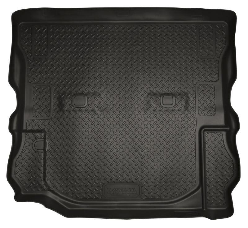 Husky Liners 07-10 Jeep Wrangler (2 Door) Classic Style Black Rear Cargo Liner - Corvette Realm