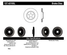 Load image into Gallery viewer, StopTech Infiniti G37 / Nissan 370Z SportStop Slotted &amp; Drilled Front Left Rotor - Corvette Realm