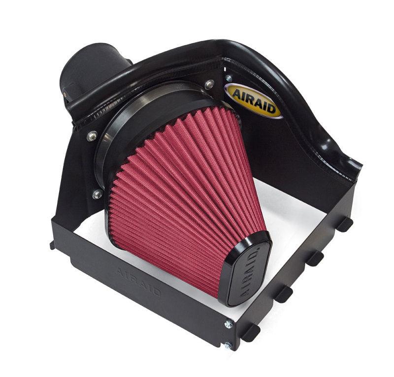Airaid 08-10 Ford F-250/350 5.4L V8/6.8L V10 CAD Intake System w/o Tube (Oiled / Red Media) - Corvette Realm