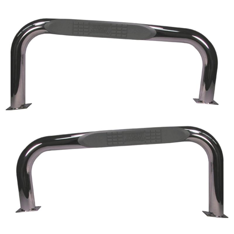 Rugged Ridge Nerf Bars Stainless Steel 76-83 Jeep CJ - Corvette Realm