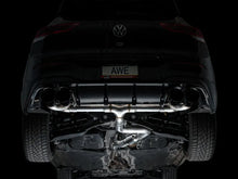 Load image into Gallery viewer, AWE MK8 Volkswagen Golf R 3in Track Edition Quad Exhaust - Diamond Black Tips
