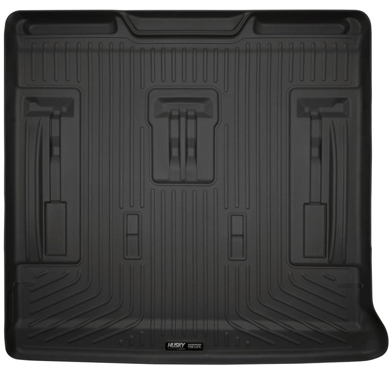 Husky Liners 07-13 GM Escalade/Suburban/Yukon WeatherBeater Black Rear Cargo Liners - Corvette Realm