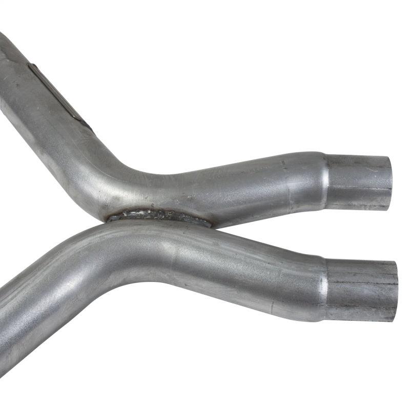 BBK 11-14 Mustang 3.7 V6 Short Mid X Pipe With Catalytic Converters 2-1/2 For BBK Long Tube Headers - Corvette Realm