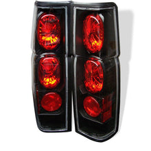 Load image into Gallery viewer, Spyder Nissan Hardbody 86-97 Euro Style Tail Lights Black ALT-YD-NH86-BK - Corvette Realm