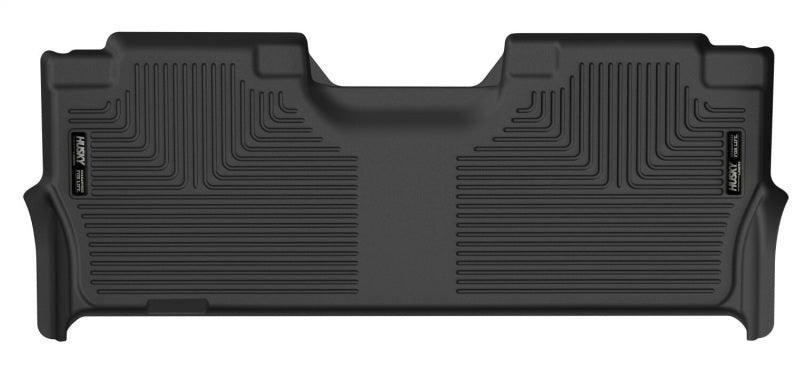 Husky Liners 21-23 Ford F-150 CC SC / 2017 F-250 SD CC X-Act Contour Rear Floor Liners - Black - Corvette Realm