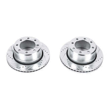 Load image into Gallery viewer, Power Stop 11-12 Ram 3500 Rear Drilled &amp; Slotted Rotor - Pair - Corvette Realm