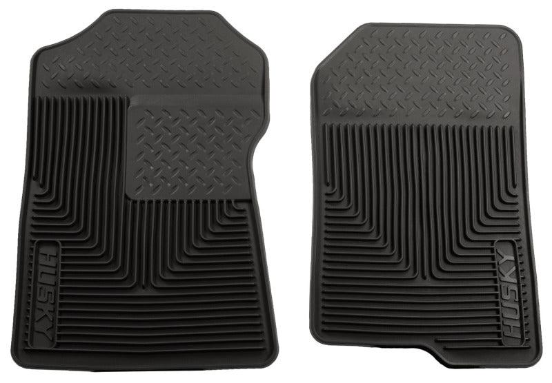 Husky Liners 98-02 Ford Expedition/F-150/Lincoln Navigator Heavy Duty Black Front Floor Mats - Corvette Realm