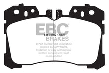 Load image into Gallery viewer, EBC 07+ Lexus LS460 4.6 Redstuff Front Brake Pads - Corvette Realm