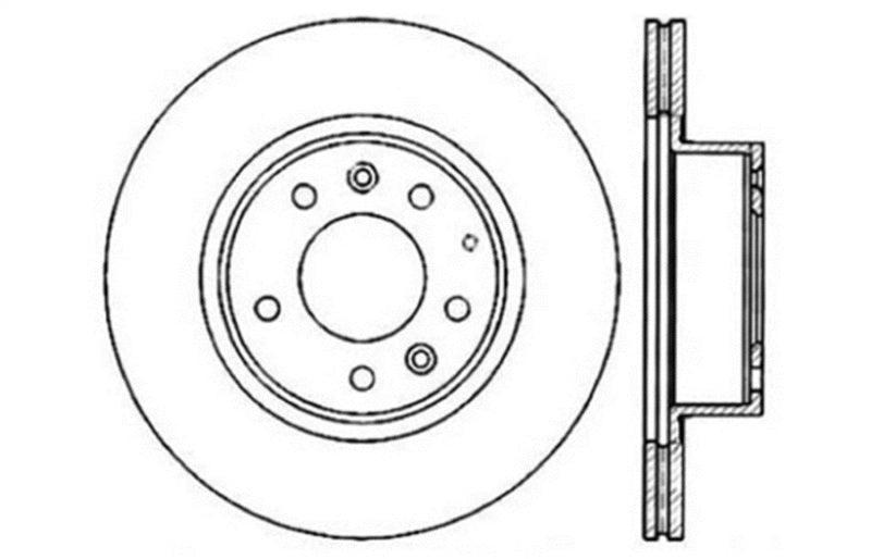 StopTech Slotted & Drilled Sport Brake Rotor - Corvette Realm