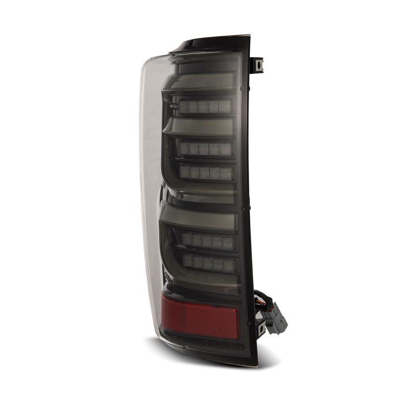 AlphaRex 07-13 Toyota Tundra LUXX-Series LED Tail Lights Alpha-Black - Corvette Realm