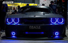 Load image into Gallery viewer, Oracle 08-14 Dodge Challenger Dynamic Surface Mount Headlight/Fog Light Halo Kit COMBO - ColorSHIFT - Corvette Realm