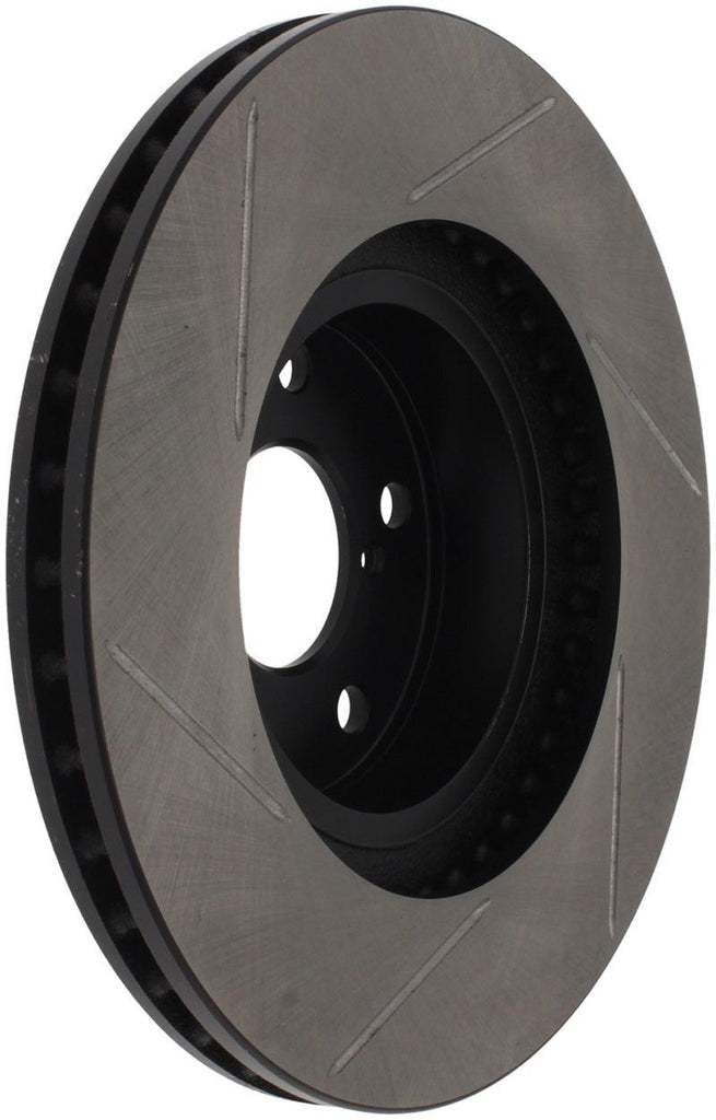 StopTech Power Slot 00-05 Legacy / 7/98-08 Impreza Front Left Sportstop Slotted Rotor - Corvette Realm