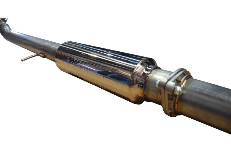 Injen 16-20 Honda Civic 1.5L Turbo 4Cyl (Sedan) 63mm SS Cat-Back Exhaust w/ Dual Burnt Titanium Tips - Corvette Realm