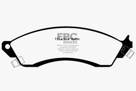 EBC 93-00 Aston Martin Virage 5.3 (PBR Caliper) Redstuff Front Brake Pads - Corvette Realm