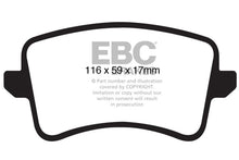 Load image into Gallery viewer, EBC 09-11 Audi A4 2.0 Turbo Greenstuff Rear Brake Pads - Corvette Realm