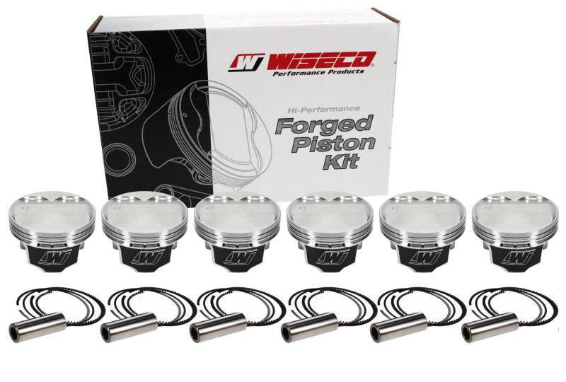 Wiseco Nissan 04 350Z VQ35 4v Domed +7cc 95.5 Piston Shelf Stock Kit - Corvette Realm