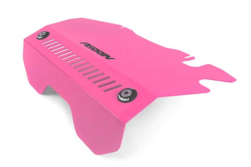 Perrin 2015+ Subaru WRX Engine Cover Kit (Intercooler Shroud + Pulley Cover) - Hyper Pink - Corvette Realm