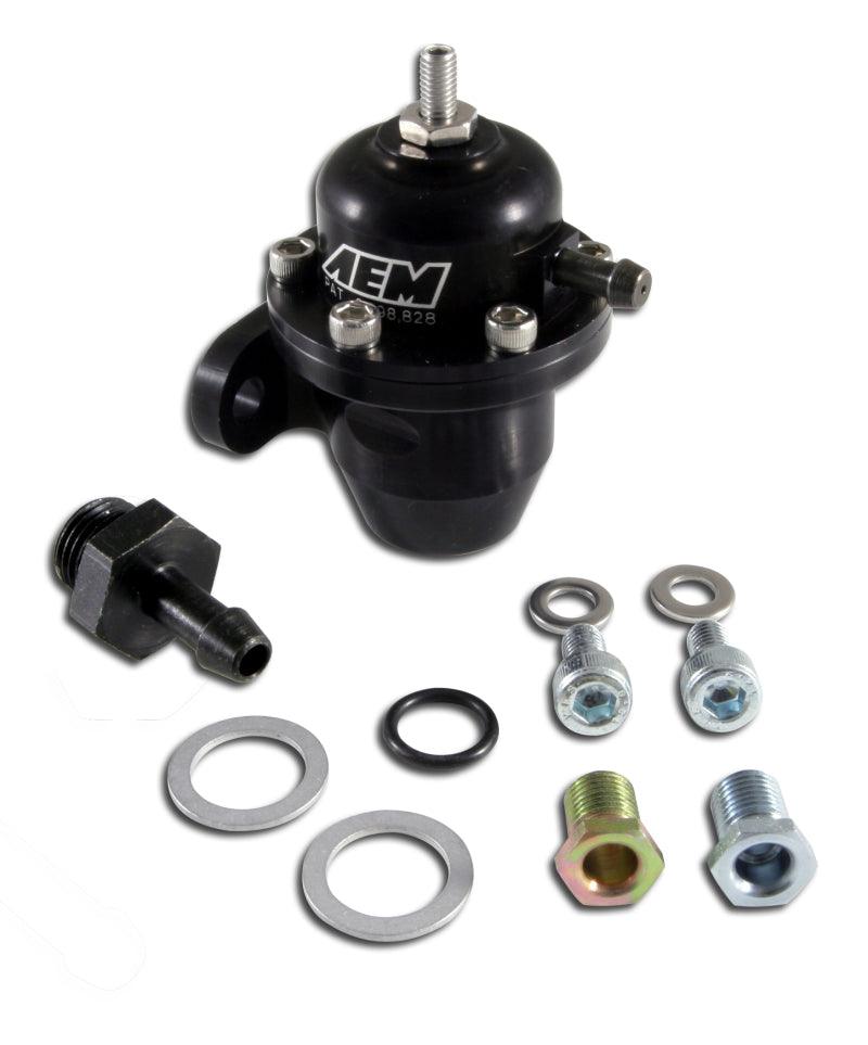 AEM 94-01 Acura Integra / 90-93 Honda Accord / 92-95 Honda Civic / 99-00 Honda Civic Black Adjustabl - Corvette Realm