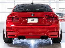 Load image into Gallery viewer, AWE Tuning BMW F8X M3/M4 Track Edition Catback Exhaust - Diamond Black Tips - Corvette Realm