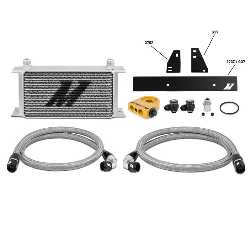 Mishimoto 09-12 Nissan 370Z / 08-12 Infiniti G37 (Coupe Only) Thermostatic Oil Cooler Kit - Corvette Realm