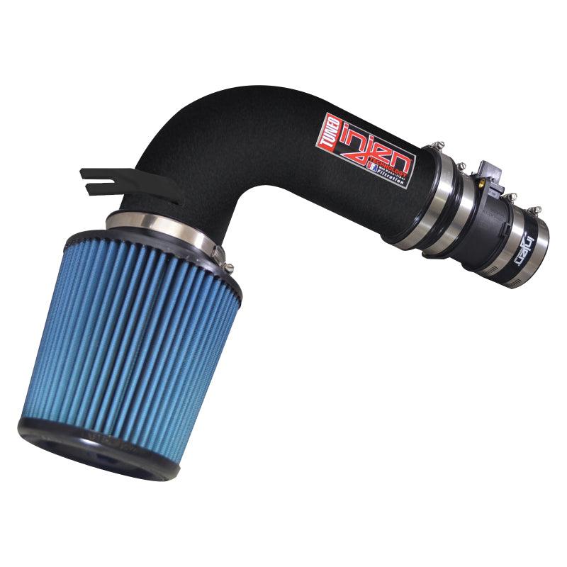 Injen 14-18 Dodge Ram 3.0L V6 Wrinkle Black Power-Flow Short Ram Intake - Corvette Realm